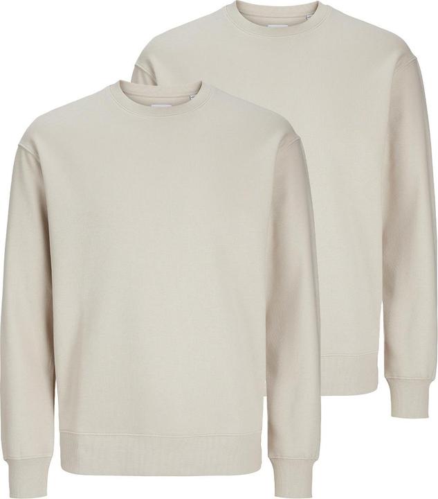 Produktbild Jack & Jones - Star - Sweatshirt - 2er Pack (S Moonbeam) (S)