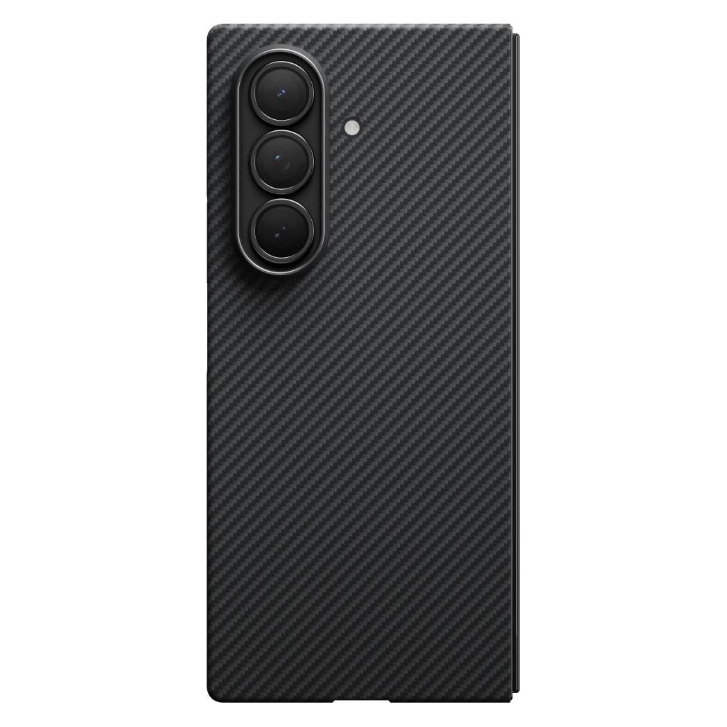 Pitaka Ultra-Slim Case (Samsung Galaxy Z Fold7), Smartphone Hülle, Schwarz