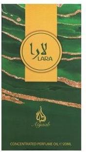 Actual product image Khadlaj Atyaab Lara Grün CPO U 20ml (Eau de parfum, 20 ml)