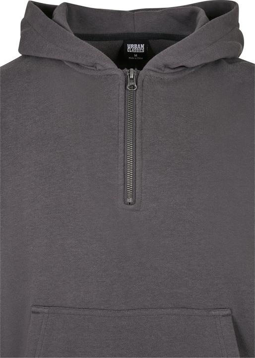 Produktbild Urban Classics Kapuzenpullover mit kurzem Reissverschluss (S)