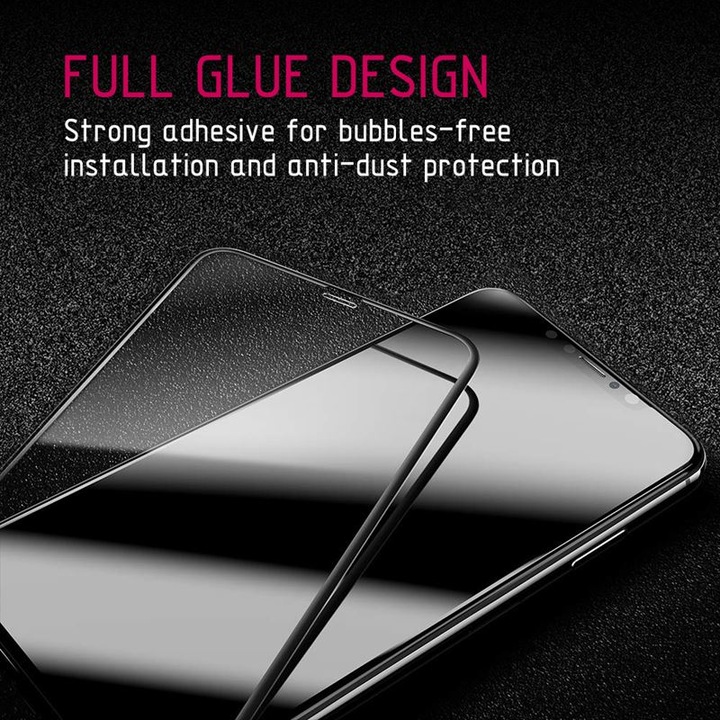 Actual product image Crong Edge Glass 4D Full Glue - Full Image Tempered Glass Huawei Mate 10 universal (1 Piece, Mate 10)