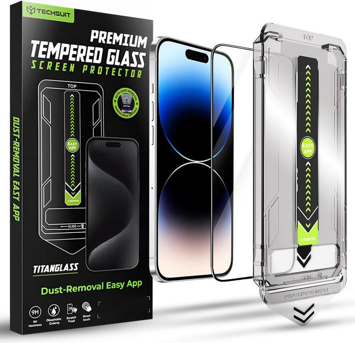 Actual product image Techsuit TitanGlass FullCover (Apple iPhone 14 Pro)
