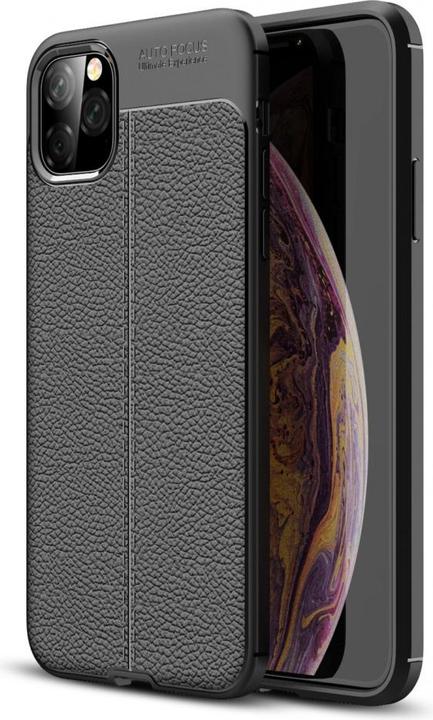 Actual product image Screenguard Apple iPhone 11 Pro Max Case Leather Design TPU Cover (Apple iPhone 11 Pro Max)