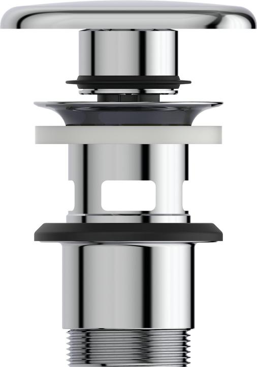 Ideal Standard IDS Push-Open-Ventil STRADA II AquaBlade chrom quadratisch