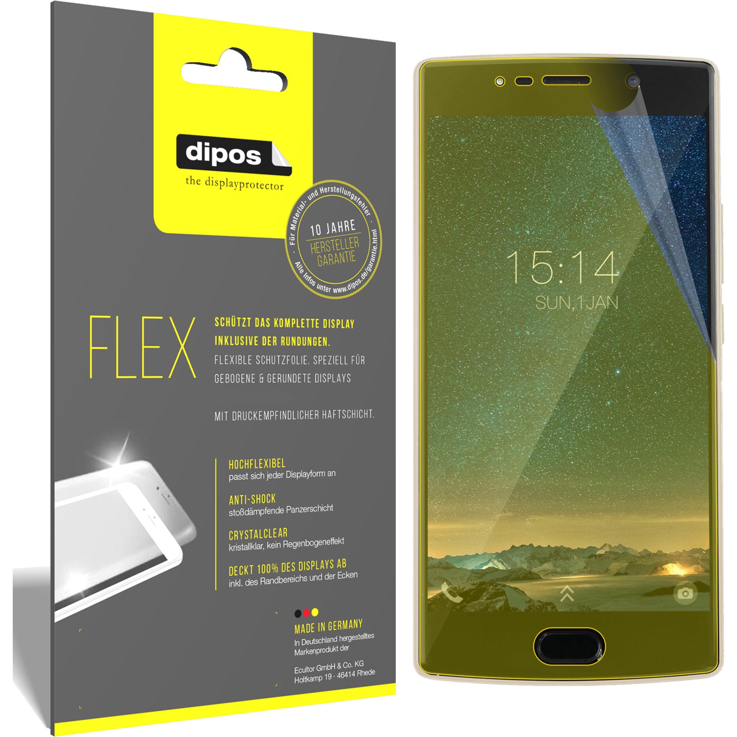 Thumbnail - Dipos Displayschutzfolie Full-Cover 3D (2 Stück, Doogee BL7000), Smartphone Schutzfolie, Transparent