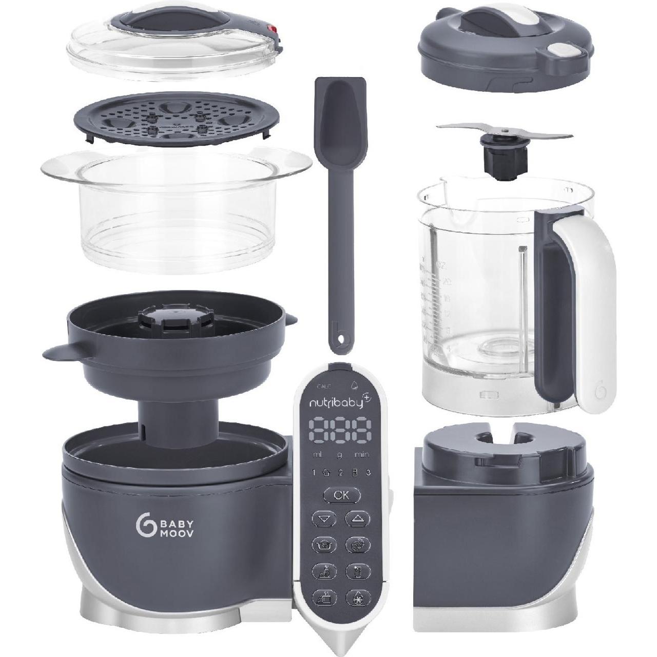 Babymoov Grigio Cuocipappa, Nutribaby Plus