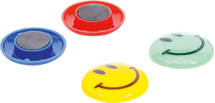 Image du produit BGS Jeu d’aimants Smile Ø 40 mm 4 pièces (4x)