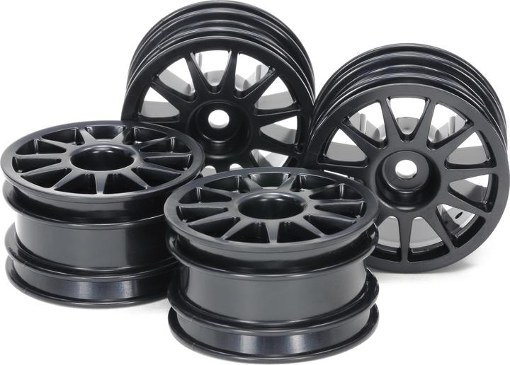 Produktbild Tamiya M-Chassis 11-Spoke Wheels (black, 4 pcs)
