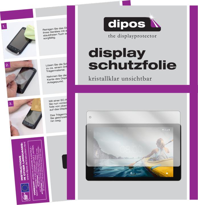Produktbild Dipos Displayschutzfolie Crystalclear (2 Stück, Lifetab P10610)