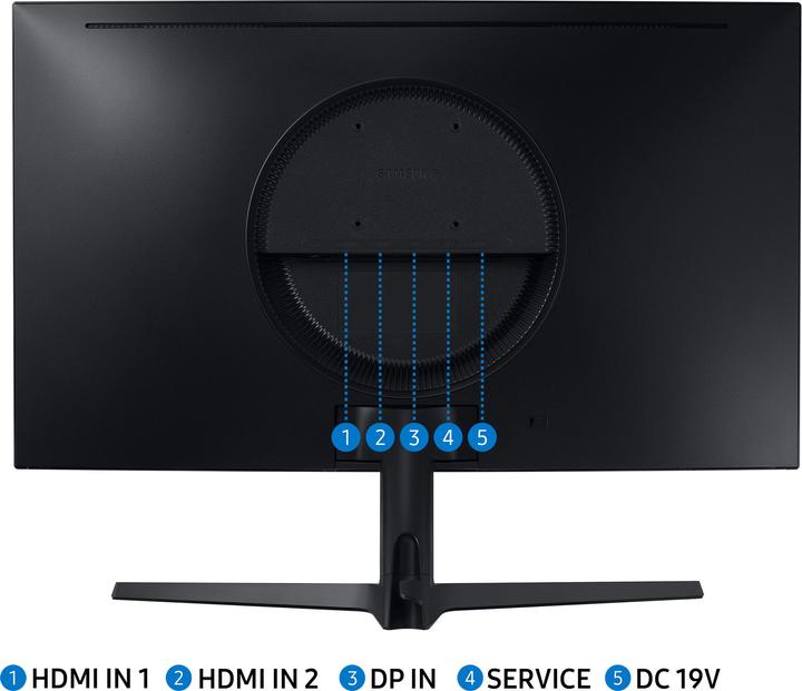 Produktbild Samsung LC27RG50FQRXEN (1920 x 1080 Pixel, 27")