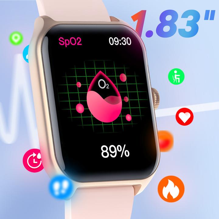 Produktbild Riversong Smartwatch Motiv 6 Pro Roségold SW62