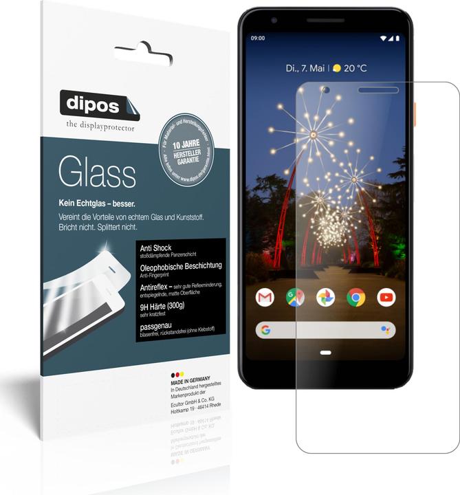 Produktbild Dipos Displayschutz Anti-Shock (1 Stück, Google Pixel 3a)