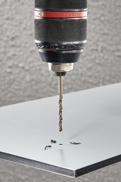 Actual product image wolfcraft 1 metal drill HSS-Co ø4.0x75mm (4 mm)