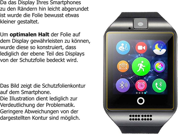 Actual product image Dipos Screen Protector Anti-Glare (SmartWatch Q18)