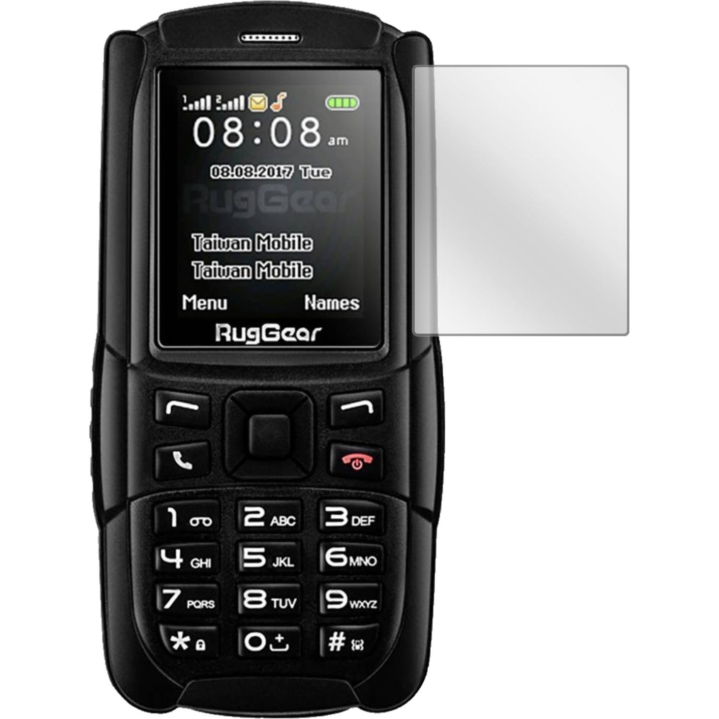 Thumbnail - Dipos Displayschutzfolie Crystalclear (1 Stück, RugGear RG129), Smartphone Schutzfolie, Transparent