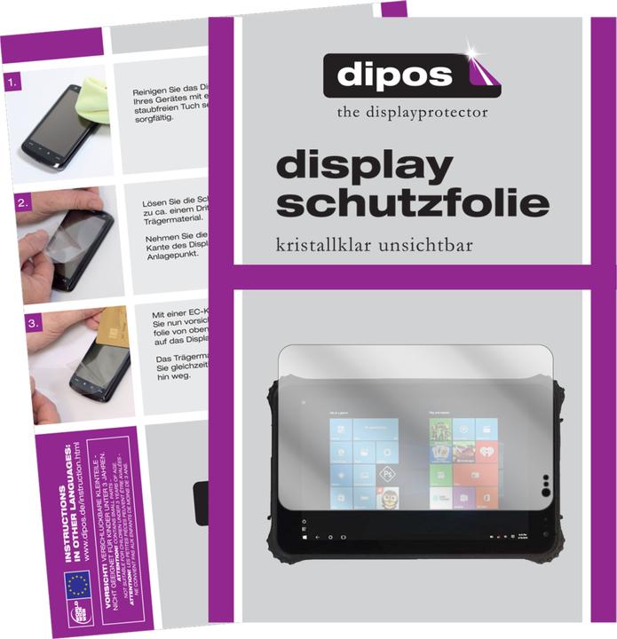 Produktbild Dipos Displayschutzfolie Crystalclear (2 Stück, ID-SQ8.0)