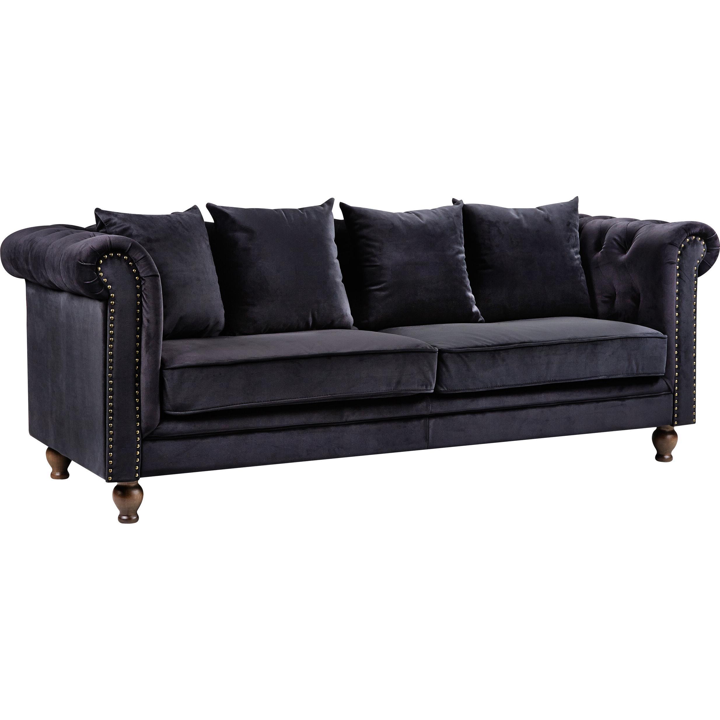 Venture Home, Sofa, Sofa Velvet (3-Sitzer)