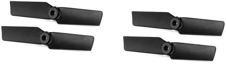 Image du produit OMP Hobby Pales de rotor de queue Noir 4 pièces M1 Evo