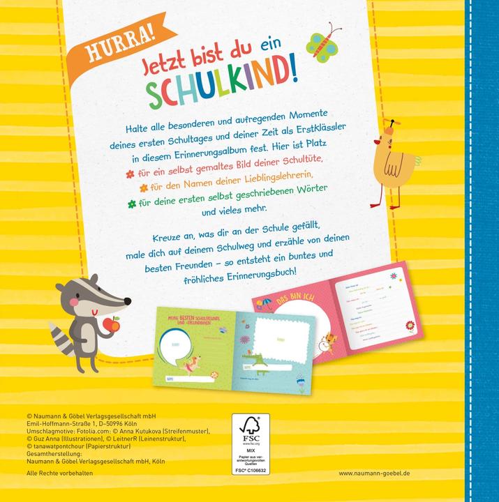 Produktbild Ab heute bin ich Schulkind! (Deutsch, 2021)