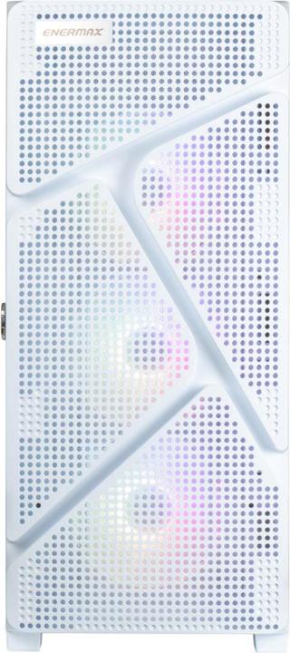 Actual product image Enermax MarbleShell MS31 ARGB (white, tempered glass) (ATX, E-ATX, mATX, Mini-ITX)
