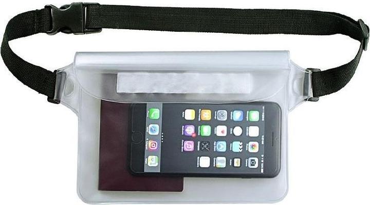 Hurtel Wasserdichte PVC-Tasche / Hüfttasche – schwarz