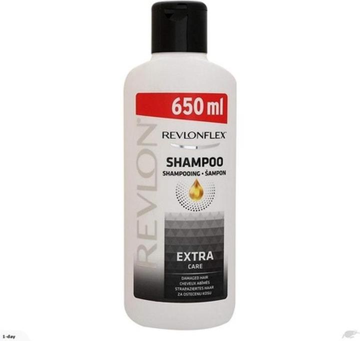 Revlon Flex Keratin Shampooing pour cheveux secs et abîmés 650ml (Shampoing liquide, 650 ml)