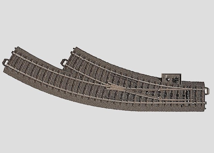 Image du produit Märklin H0 Voie C (avec ballast) 24672 (Piste H0)