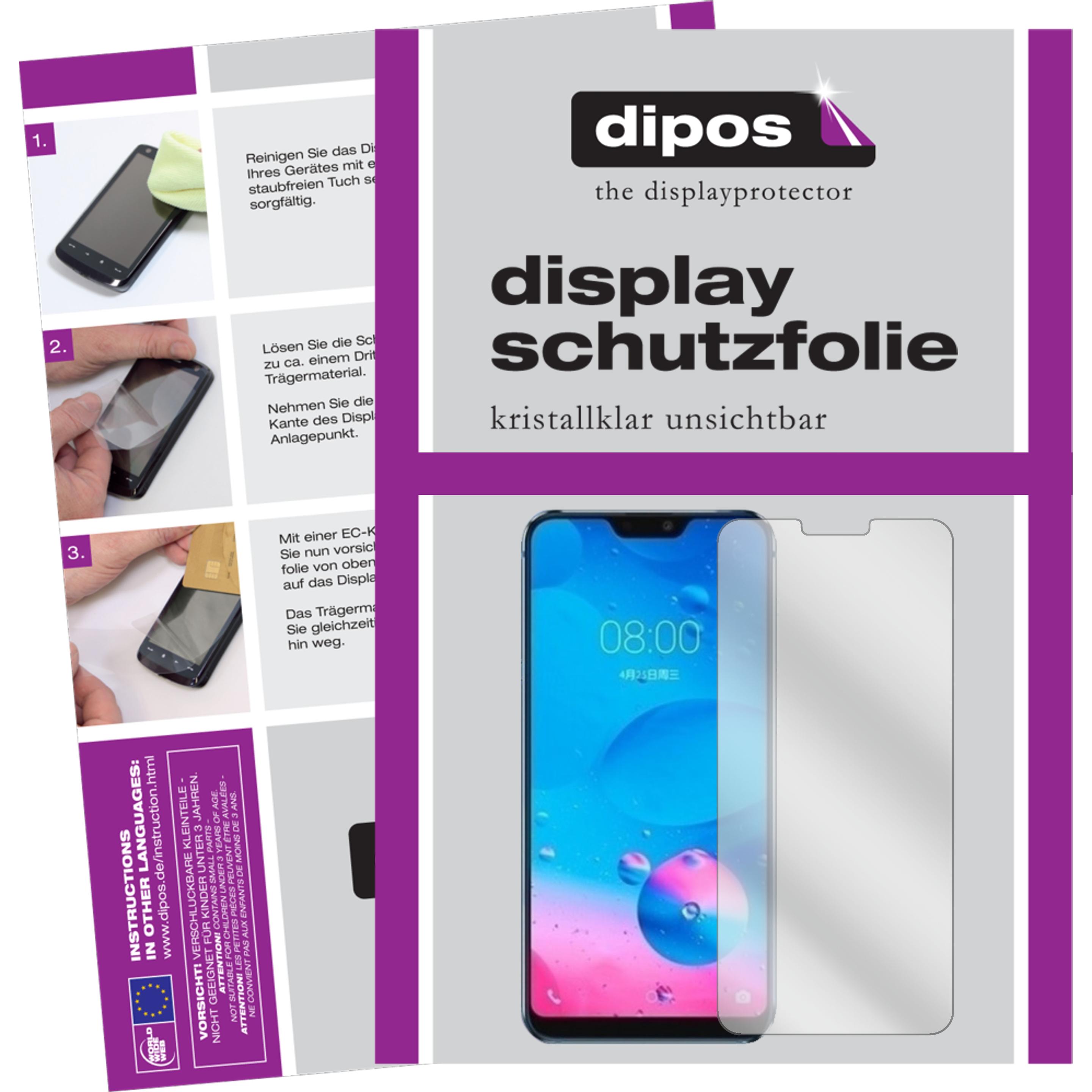 Dipos Displayschutzfolie Crystalclear (1 Stück, Hisense H20), Smartphone Schutzfolie, Transparent
