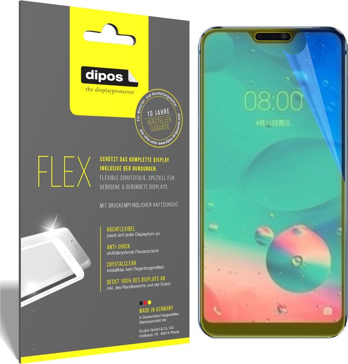 Produktbild Dipos Displayschutzfolie Full-Cover 3D (2 Stk., Hisense H20)
