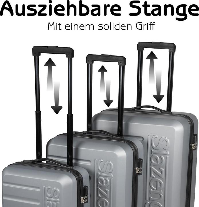 Actual product image Slazenger Trolley Set 18/22/26" ABS 3pcs