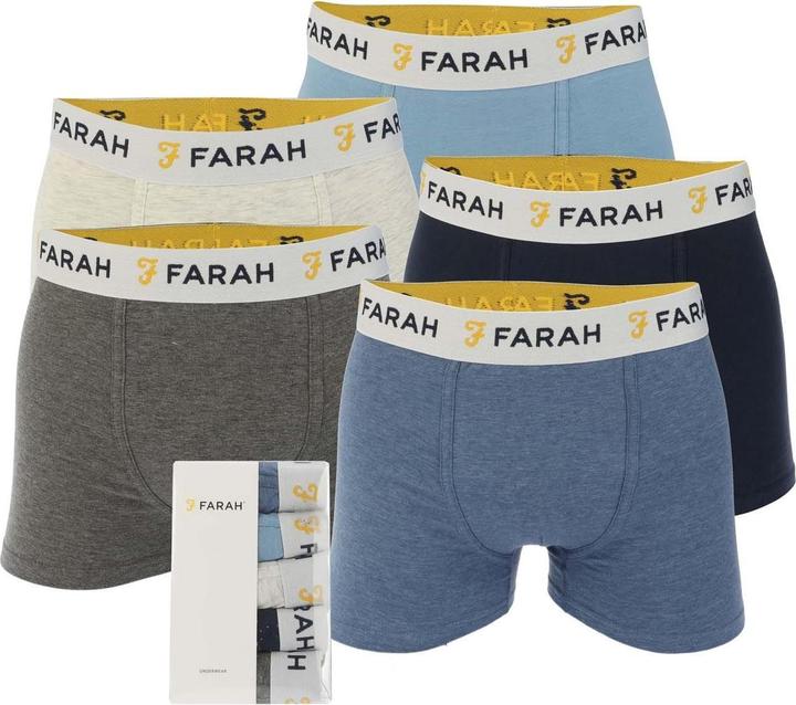 Immagine prodotto Farah Orden Boxer Uomo Misura Confezione 5 (XXL)