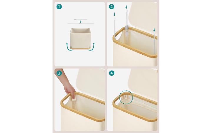 Produktbild Songmics Wäschekorb (65 l)