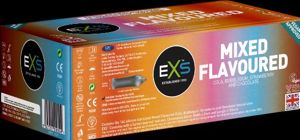 Actual product image EXS Mixed flavoured (144 pcs.)