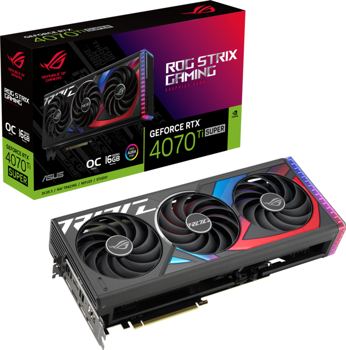 Produktbild ASUS Strix GeForce RTX 4070 Ti SUPER OC Edition (16 GB)