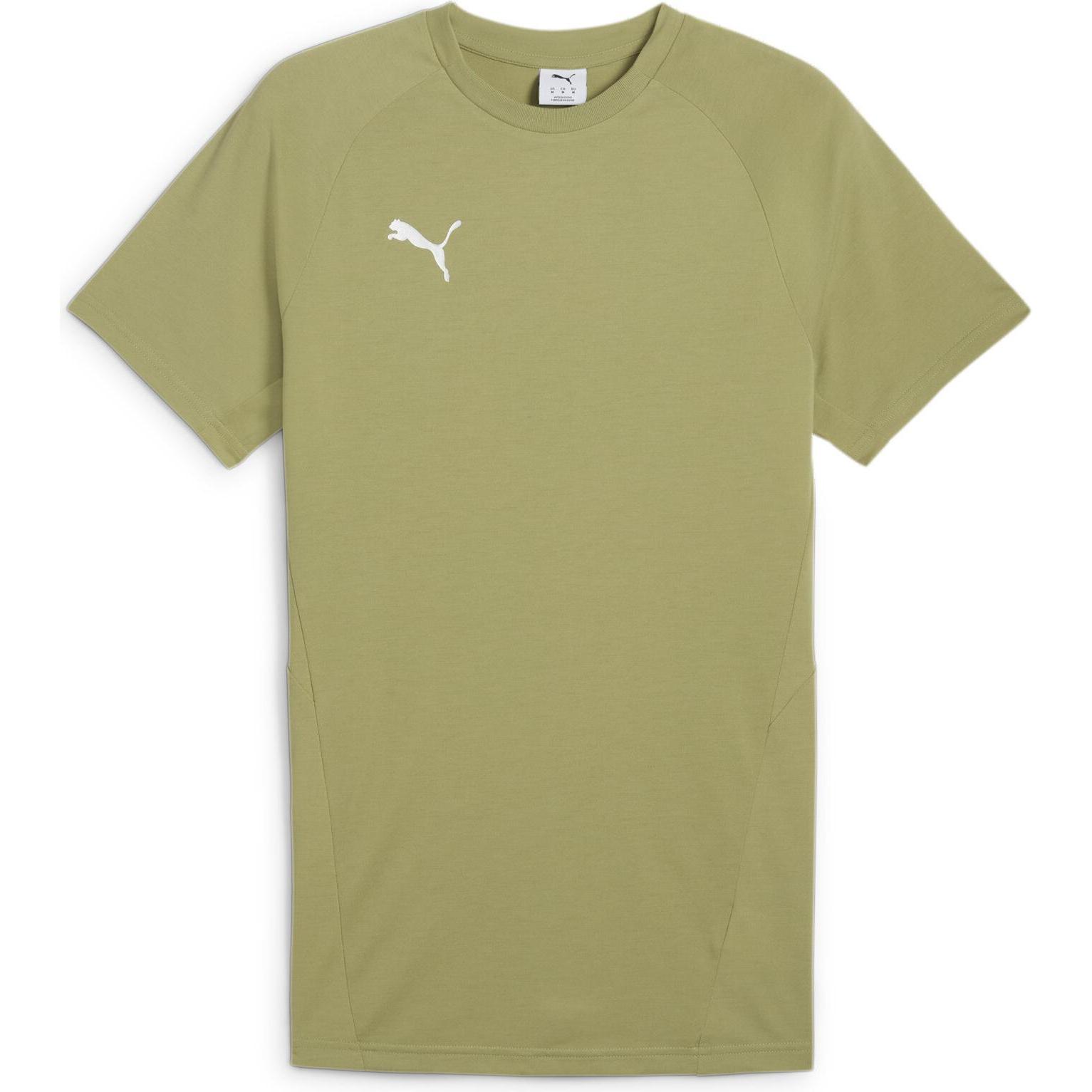 Puma, Herren, Sportshirt, teamEVOSTRIPE Tee (L), Grün, L