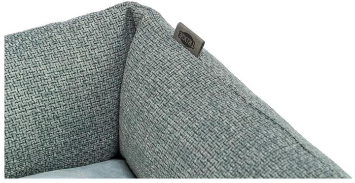 Trixie Cuccia per cani Viviana, 60 cm x 50 cm, blu-grigio (Cane)