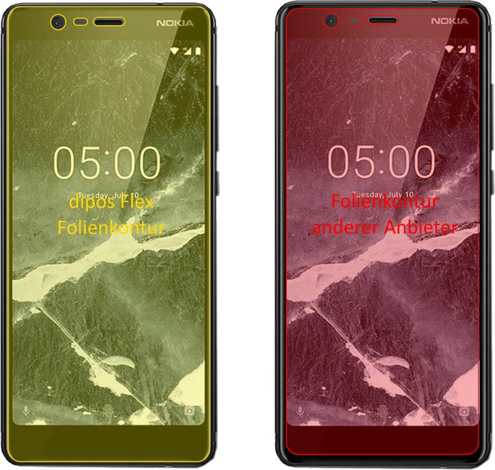 Actual product image Dipos Screen Protector Full-Cover 3D (Nokia 5.1)