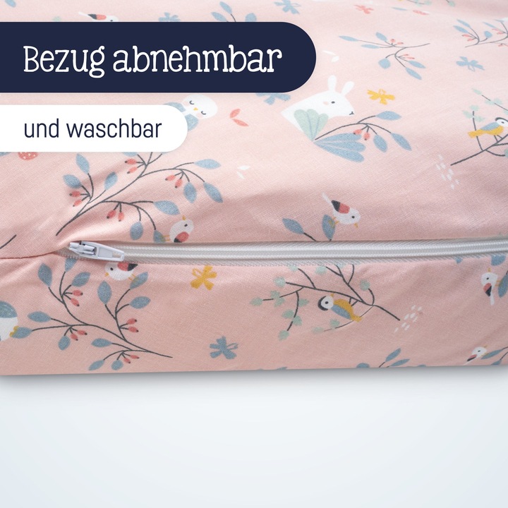 Actual product image Julius Zöllner Nursing pillow 190, Rosalie (76 cm)