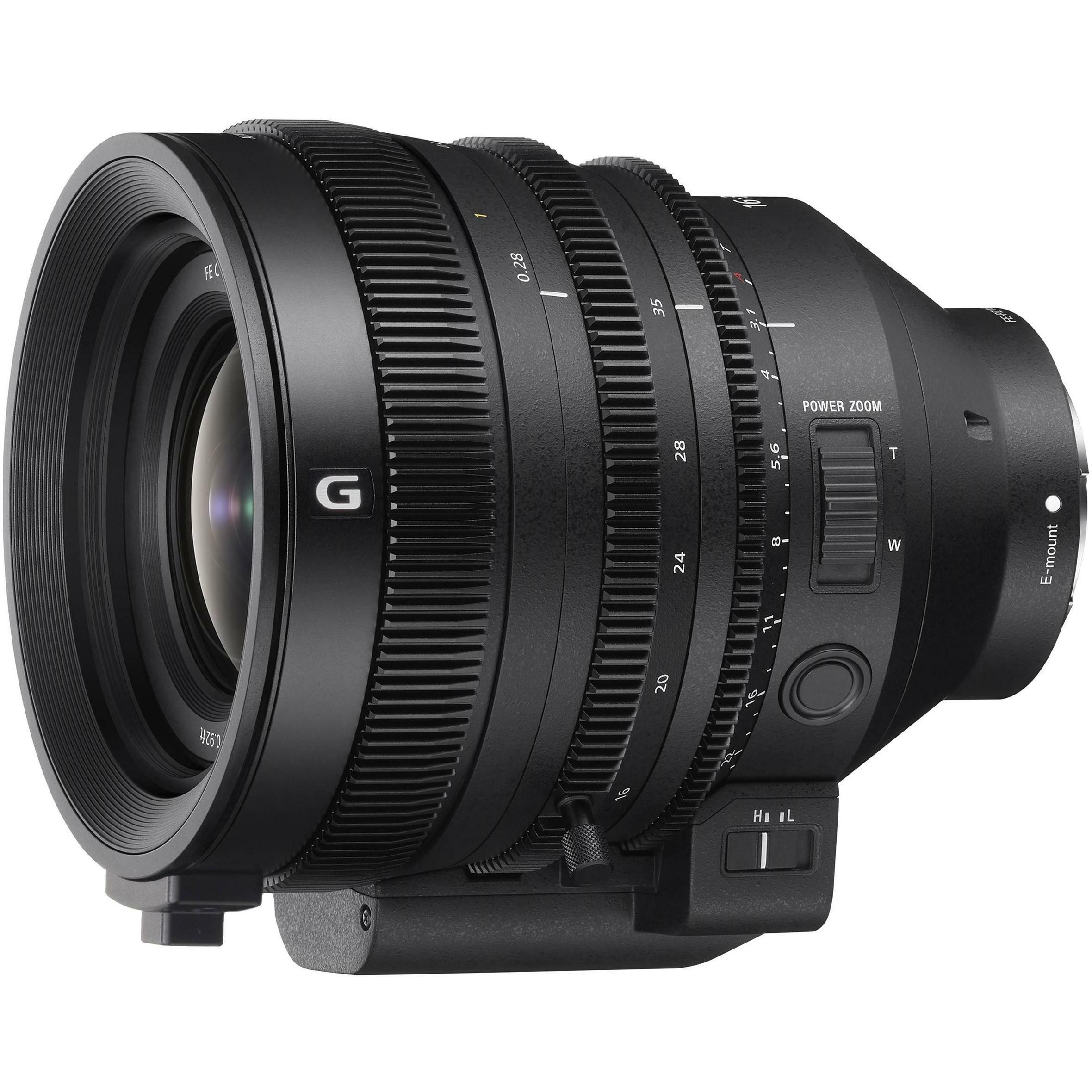 Sony FE C 16-35 mm f/3-22 T3,1 G (Sony E, Vollformat, APS-C / DX), Objektiv, Schwarz