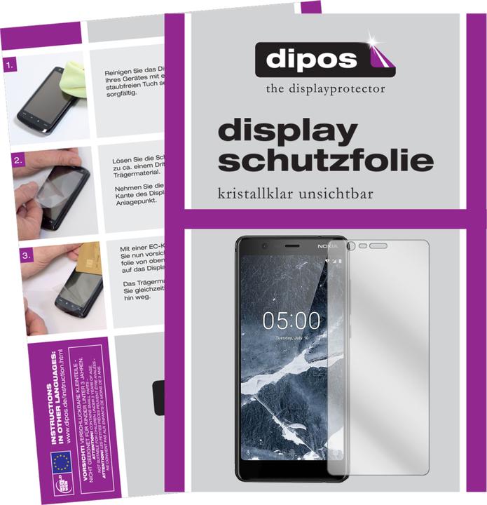 2x Pellicola per Nokia 5.1 Plus Protettiva Protezione Schermo