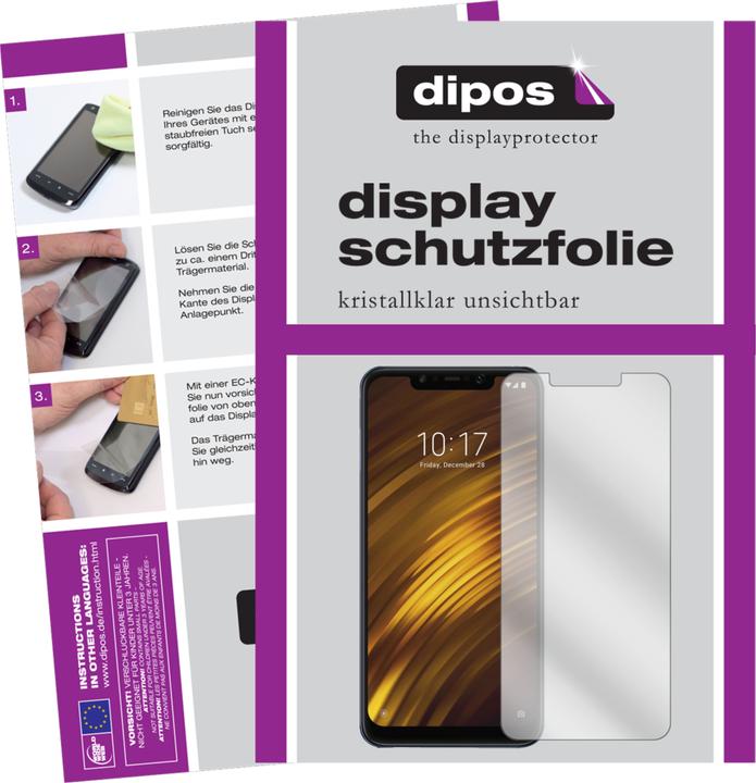 Actual product image Dipos Screen Protector Crystalclear (2 pcs., Xiaomi Pocophone F1)