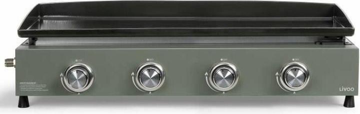Livoo Plancha a gas 4 bruciatori (10 kW)