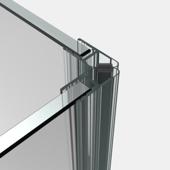 Actual product image Pauli+Sohn Magnetic shower door seals