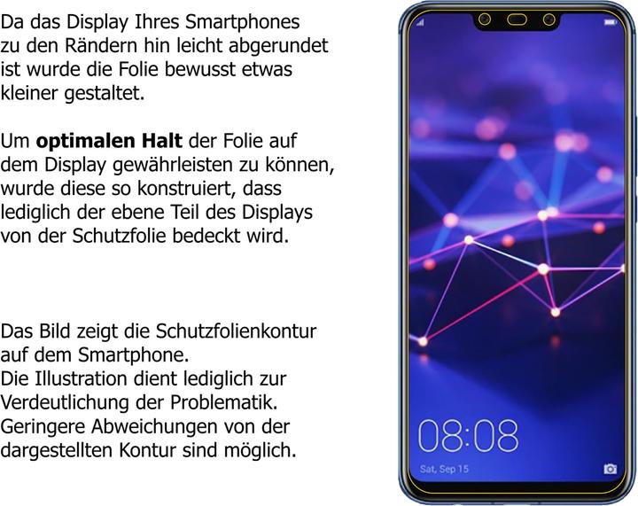 Produktbild Dipos Displayschutz Anti-Shock (2 Stk., Huawei Mate 20 Lite)