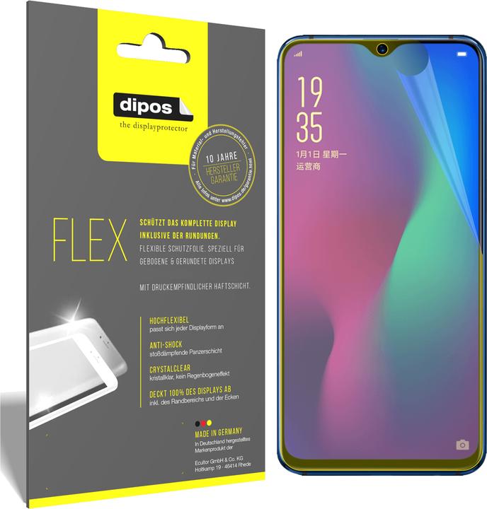 Actual product image Dipos Screen Protector Full-Cover 3D (2 pcs., Oppo R17 Pro)