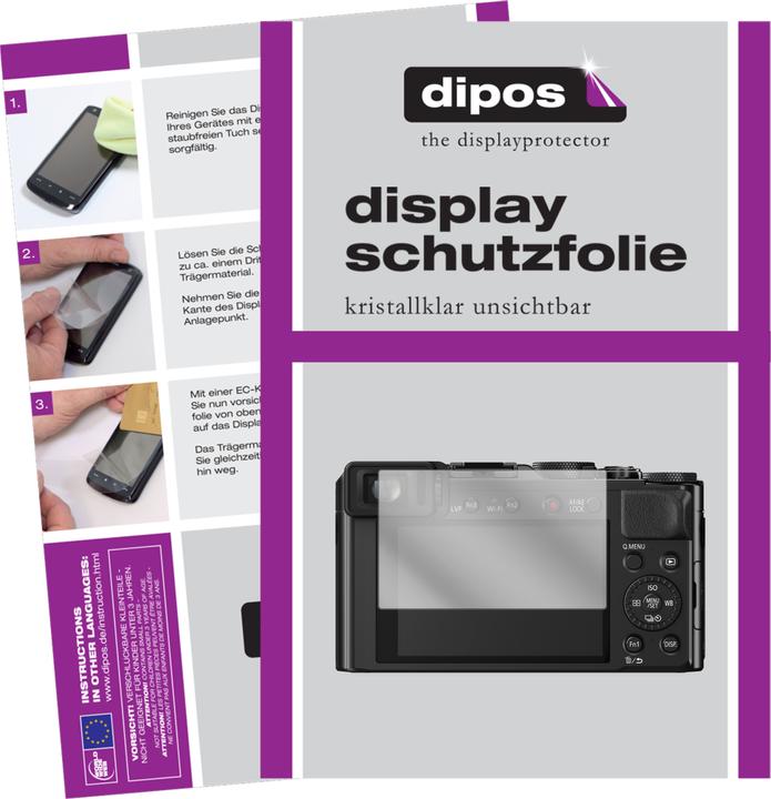 Actual product image Dipos Screen Protector Crystalclear