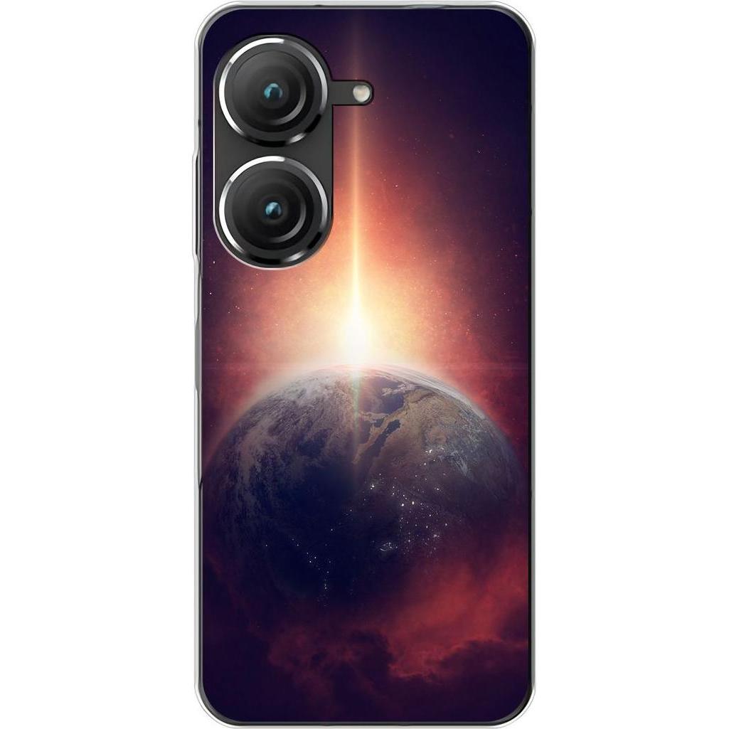 König Design Hülle Handy Schutz für Asus Zenfone 9 Case Cover Tasche Bumper Etuis TPU Neu (Asus Zenfone 9), Smartphone H...