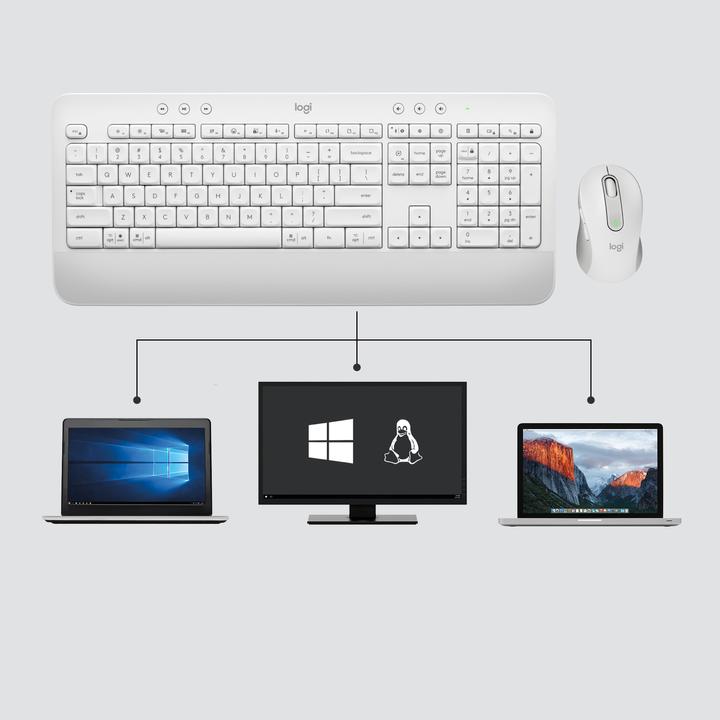 Image du produit Logitech MK650 Combo for Business (CH, Sans fil)