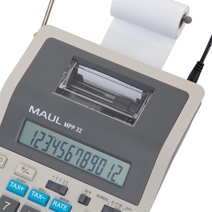 Actual product image Maul Calculator MPP32 Grey (Batteries)