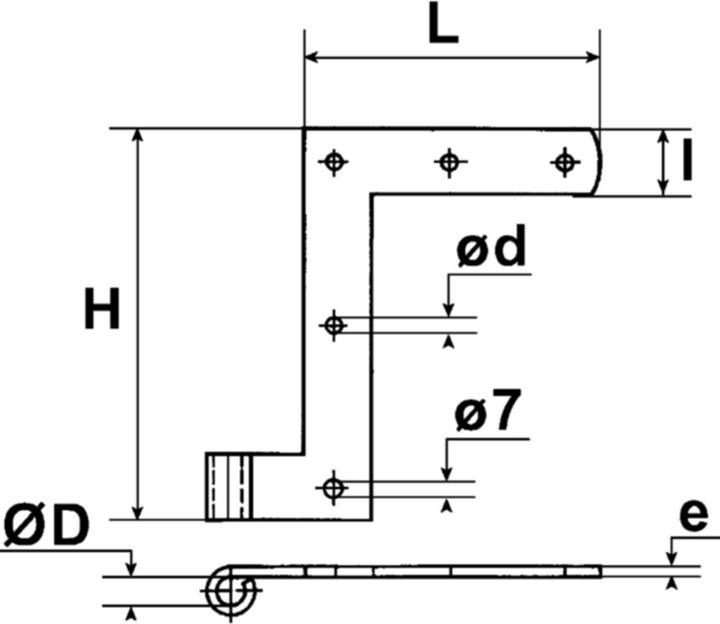 Actual product image Torbel Blind angle tapes punched